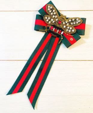 gucci gg brooch|gucci inspired ribbon.